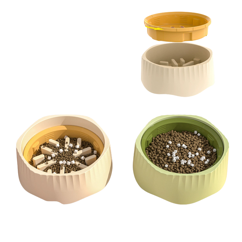 slow feeder dog bowl